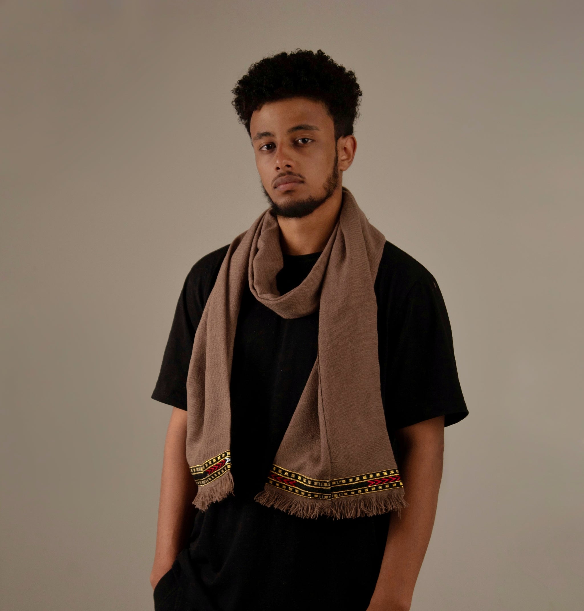 Handwoven Gojam Fota (Linen) Scarf – ADWA Fashion